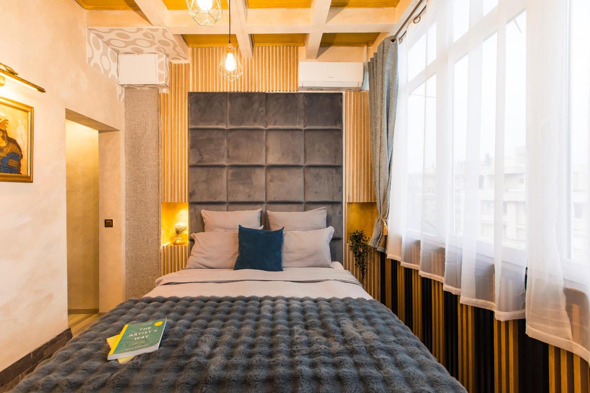 Royalty Apt With City Views On Calea Victoriei Bucureşti Ngoại thất bức ảnh
